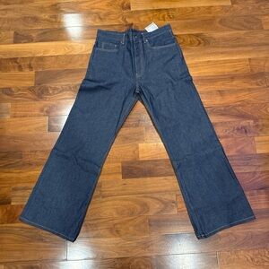 Acne Dark Blue Bootcut Jeans